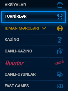 Mostbet casino bölməsi